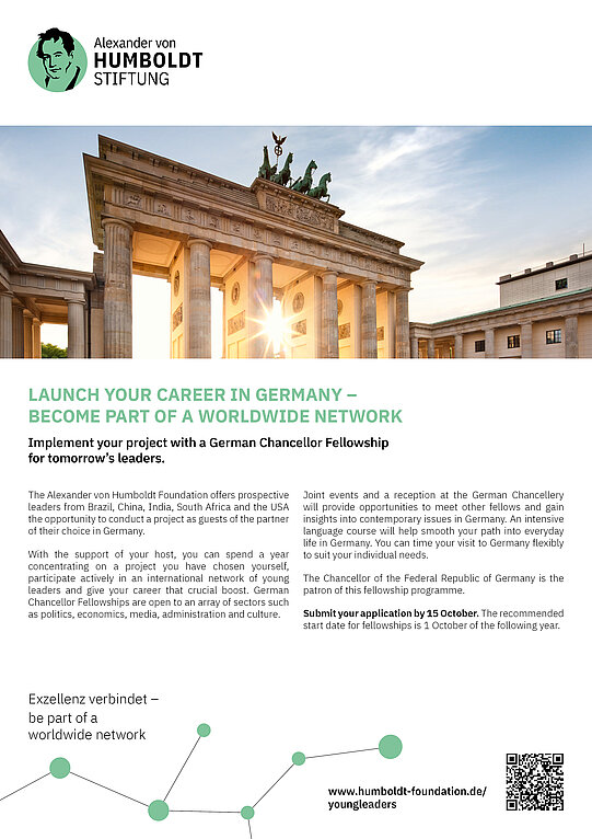  Short Information "German Chancellor Fellowship"